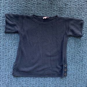 Calypso St. Barth Short Sleeved Cashmere Sweater